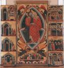 Trittico con Incoronazione della Vergine del Maestro di Cesi